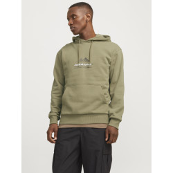 Jack & Jones Jcolima logo sweat hood bfln