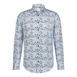 Blue Industry Cotton print shirt