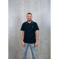 Lyle and Scott Tipped polo shirt