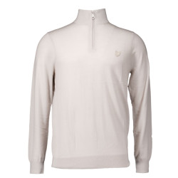 Lyle and Scott Lyle&scott tonal eagle merino quarter zip jumper truien kn2122vc