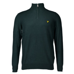 Lyle and Scott Lyle&scott cotton merino quarter zip truien kn2112vc