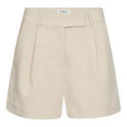 Co'Couture Cc vola crop pleat shorts (bone)