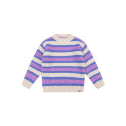 DAILY 7 Meisjes sweater gebreid stripe