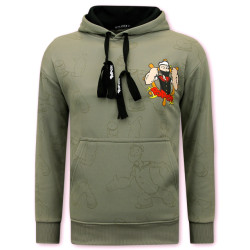 Top-Star Hoodie met capuchon popeye