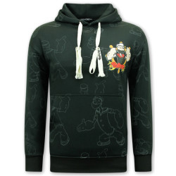 Top-Star Hoodie met capuchon popeye