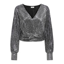 Jacqueline de Yong Didi l/s glitter top