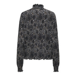 Jacqueline de Yong Sienna l/s smock detail top
