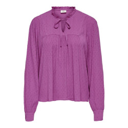 Jacqueline de Yong Lima life l/s tie detail top wvn dia