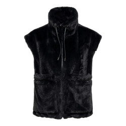 Jacqueline de Yong Esther faux fur waistcoat