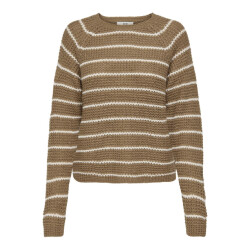 Jacqueline de Yong Ellen l/s oneck raglan pullover knt