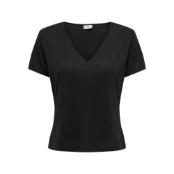 Jacqueline de Yong Dora dodo s/s v-neck glitter top