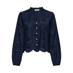 Jacqueline de Yong Ditte l/s embroderie shirt