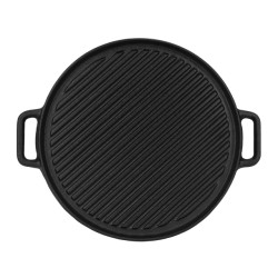 Krumble Bbq grillplaat zwart