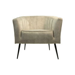 HSM Collection -fauteuil chester-72x71x80--stof/metaal