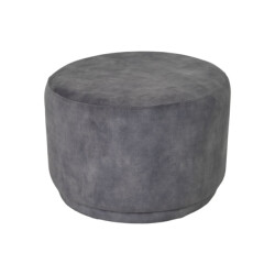 HSM Collection -ronde poef otto-55x55x40-dolfijn -stof
