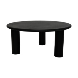 HSM Collection -ronde salontafel pillar-80x80x35--mango