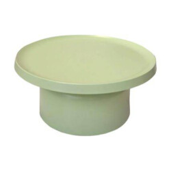 HSM Collection -ronde salontafel mara-75x75x35-licht -metaal