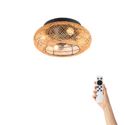 Cool Breeze Plafondventilator sander met verlichting Ø50cm – 3 snelheden afstandsbediening -