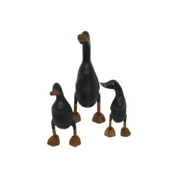 HSM Collection -houten eend handgemaakt