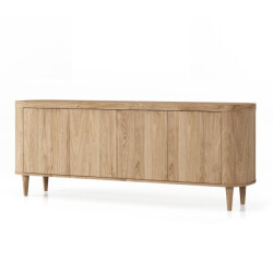 HSM Collection -dressoir dune 4 deur-200x50x77,5--eiken