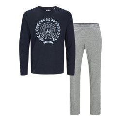 Jack & Jones Pyjamaset jongens jacathens donkerblauw/grijs