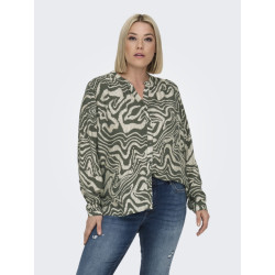 Only Carmakoma Carithilda anita l/s shirt aop