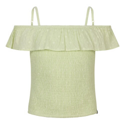 Indian Blue Meisjes top smock strapless licht pastel