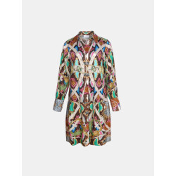 Mucho Gusto Jurk arola slangenprint
