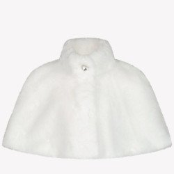 Monnalisa Meisjes faux fur jas