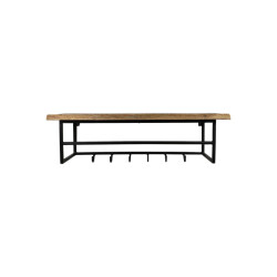HSM Collection -wandkapstok met plank 6