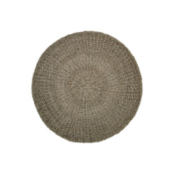 HSM Collection -vloerkleed -ø100--raffia/zeegras