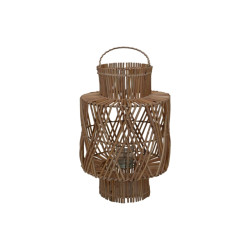 HSM Collection -lantaarn in-outdoor big-38x38x48--rotan