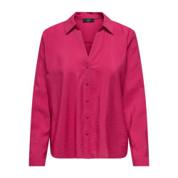 Jacqueline de Yong Camille l/s loose v-neck shirt