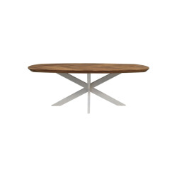 HSM Collection -danish salontafel fishbone-120x60x43--eiken/metaal