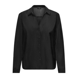 Jacqueline de Yong Camille l/s loose v-neck shirt