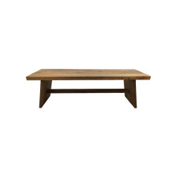 HSM Collection -rechthoekige bank-140x35x45--teak