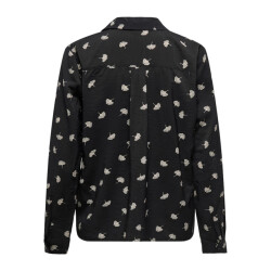 Jacqueline de Yong Camille l/s loose v-neck shirt