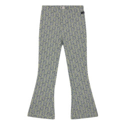 DAILY 7 Meisjes flared pants rib flowers