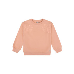 DAILY 7 Meisjes sweater flower peach