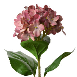 Clayre & Eef Kunstbloem hortensia 68 cm kunststof