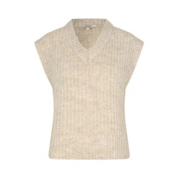 mbyM Cassandra-m vest oat melange -