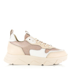 Steve Madden pitty | bone gold lage sneakers dames