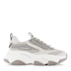 Steve Madden possession-e grey/grey lage sneakers dames