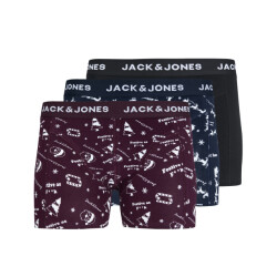 Jack & Jones Heren boxershorts trunks jacsnowflake 3-pack