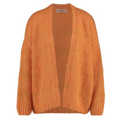 Vila Viril open ls knit cardigan noos abricot