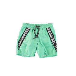 SuperRebel Jongens zwembroek bay fluo mint