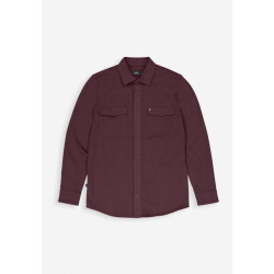 Butcher of Blue finn pocket jersey overshirt m2324032 845-pascha purple