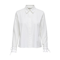 Only jdymimi l/s cutout shirt wvn 15345329 white