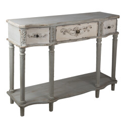 Clayre & Eef Sidetable 120x38x85 cm hout wandtafel