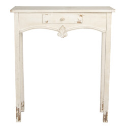 Clayre & Eef Sidetable 89x28x106 cm hout rechthoek wandtafel